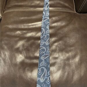 Blue Paisley Men's Tie